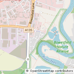 Map of Stockton-on-Tees