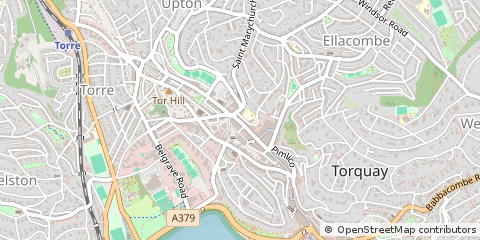 Map of Torquay