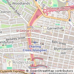 Map of Glasgow