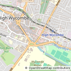 Map of High Wycombe
