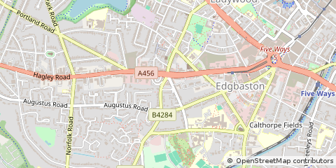 Map of Birmingham