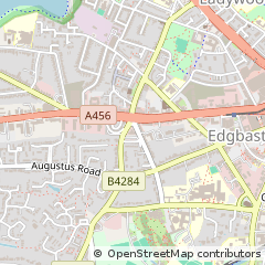 Map of Birmingham