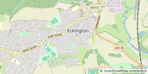 Map of Sheffield