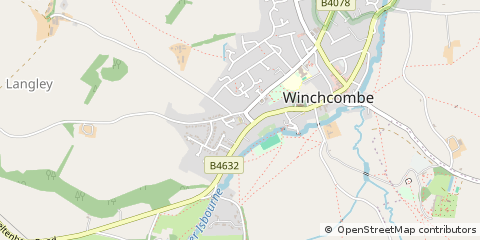 Map of Winchcombe