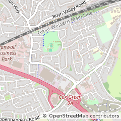 Map of Maidenhead, Berkshire