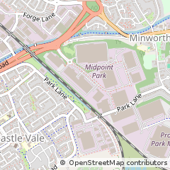Map of Minworth, Birmingham