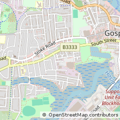 Map of Gosport, Oxfordshire