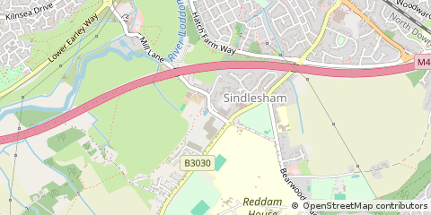 Map of Wokingham