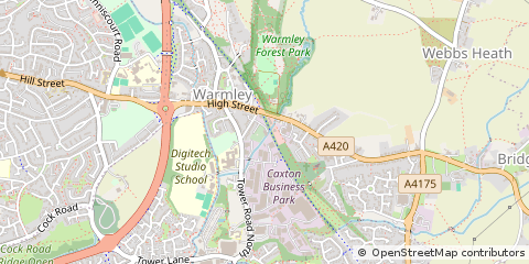 Map of Bristol
