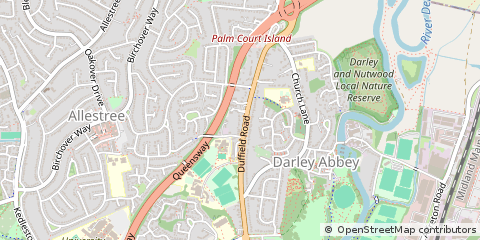 Map of Derby
