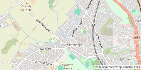 Map of Wakefield