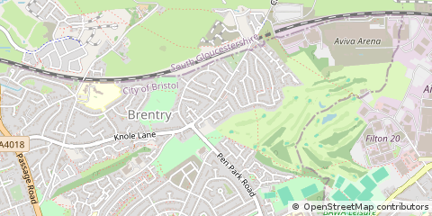 Map of Bristol