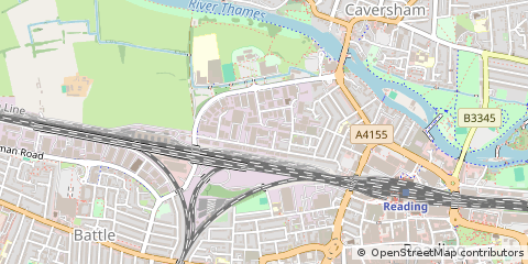 Map of Reading
