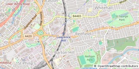 Map of Bristol