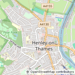 Map of Henley-on-Thames