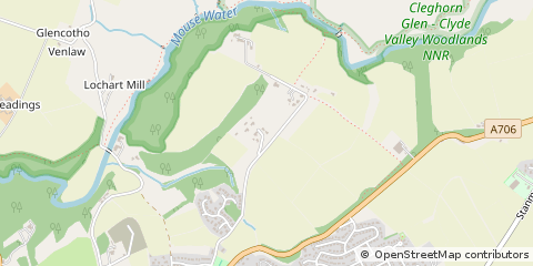 Map of Lanark