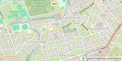 Map of Edinburgh