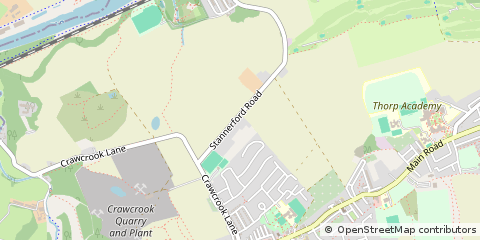 Map of Ryton, Tyne and Wear