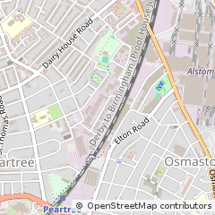 Map of Derby