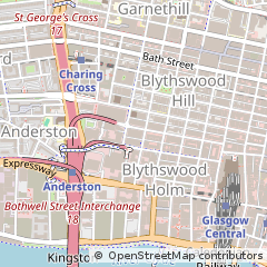 Map of Glasgow