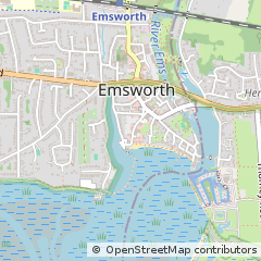 Map of Emsworth, Hampshire