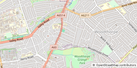 Map of Nottingham