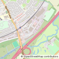 Map of Loughton, Essex