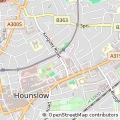 Map of Hounslow