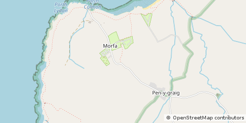 Map of Pwllheli