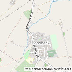Map of Boosbeck, Saltburn
