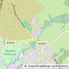 Map of Bordon