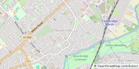 Map of Cambridge