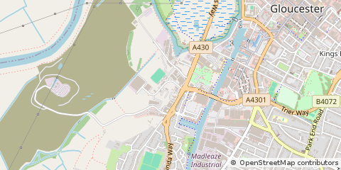 Map of Gloucester