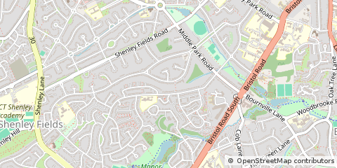 Map of Birmingham