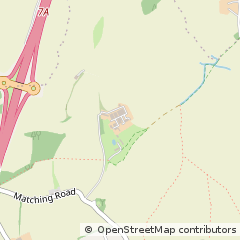 Map of Harlow, Essex