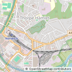 Map of Norwich, Norfolk