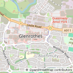 Map of Glenrothes
