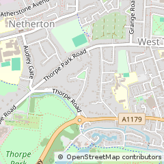 Map of Peterborough