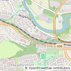Map of Aberdeen