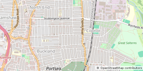 Map of Portsmouth