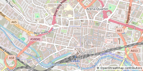 Map of Leeds
