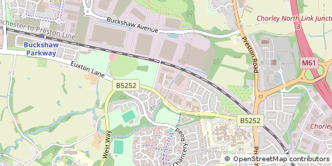 Map of Chorley