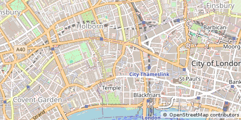Map of London