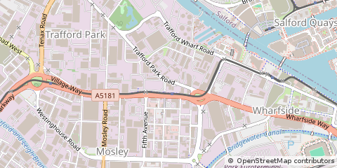 Map of Manchester