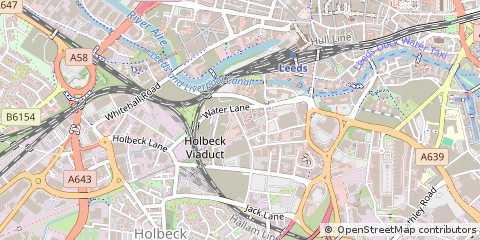 Map of Leeds