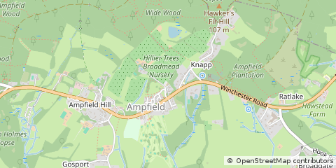 Map of Romsey