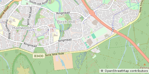 Map of Bracknell