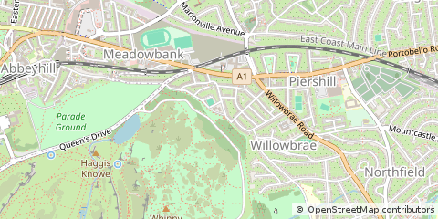 Map of Edinburgh