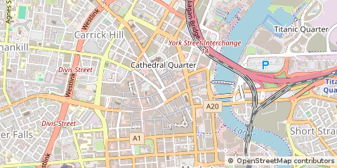 Map of Belfast