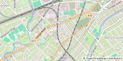 Map of Edinburgh